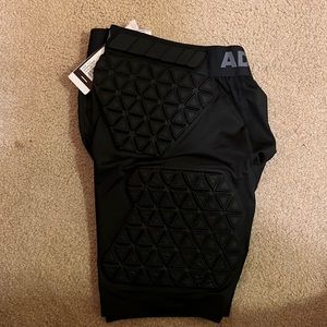 Adidas padded compression shorts
